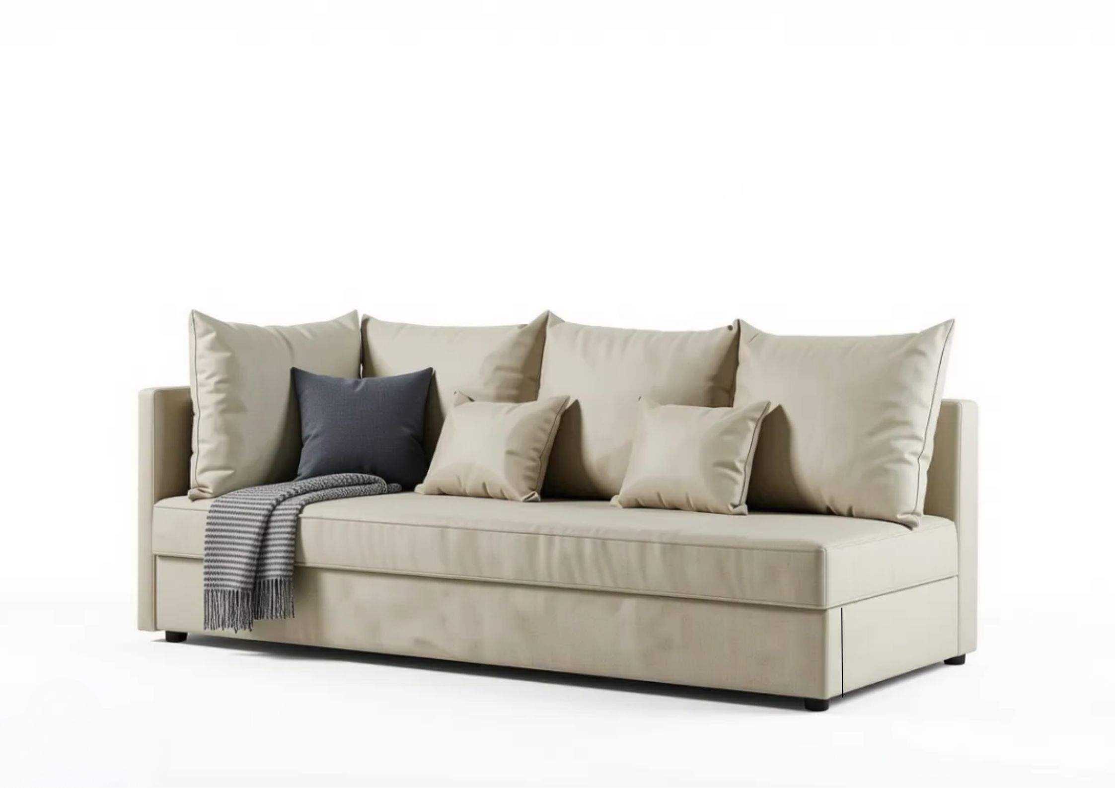 Beżowa sofa do salonu Mobo